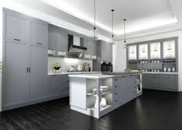 modern solid wood kitchen cabinet