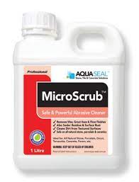 Microscrub 1 Lit Aqua Seal Powerful Abrasive Cleaner 122 005