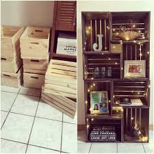 Wooden Crate Bookshelf Bookshelves Diy Home Decor Tips Home Diy