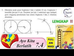 Kunci jawaban ini dibuat untuk membantu mengerjakan soal matematika bagi kelas 8 di semester 2 halaman 22. Ayo Kita Berlatih 7 4 Kelas 8 Semester 2 Smp Mts Lingkaran Matematika Paket Bse Halaman 102 Youtube