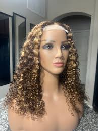 4x4 Highlighted Lace Front Wig