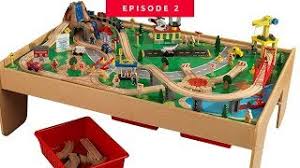 It took 34 day to get here, but it was worth it. Kidkraft Waterfall Mountain Train Set Table Fun Time Youtube