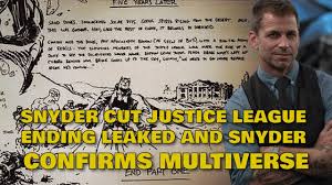 What version of the joker? Justice League Snyder Cut Ending Leaked Dceu Multiverse Explained Snyderverse Confirmed Youtube