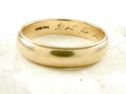 Vintage Men S 14 Karat Gold Mil Grain Wedding Band Etsy Traditional Wedding Bands Wedding Bands Vintage Men