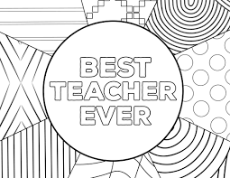 38+ printable thank you coloring pages for printing and coloring. Teacher Appreciation Coloring Pages Paper Trail Design