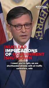 House Speaker Mike Johnson said that he is worried about the nuclear arms  race during the government shutdown. READ MORE:  https://thenationaldesk.com/news/americas-news-now/thune-pushes-for-military-pay-bill-amid-third-longest-government-shutdown  ...