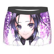 Kochou Shinobu Demon Slayer Kimetsu No Yaiba Anime Underpants Breathbale  Panties Men's Underwear Comfortable Shorts Boxer Briefs - Boxers -  AliExpress