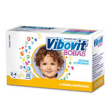 Vibovit Bobas Dla Dzieci W Wieku Od 2 Do 4 Lat Smak Waniliowy 30 Saszetek Cena Apteka Internetowa Gemini