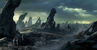 Prometheus concept art: LV-223 (David Levy)