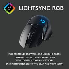 Our website provides various firmware update downloads, especially logitech gaming software. Tunable Weights And Lightsync Rgb Powerplay Compatible Logitech G502 Lightspeed Wireless Gaming Mouse With Hero 16k Sensor