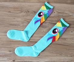 New Anime My Pony Cute Rainbow Dash Little Horse Cosplay Cotton Adult  Stockings Fit Four Seasons|cosplay|seasonic - AliExpress