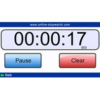 Click the timer to start and stop. Countdown Timer