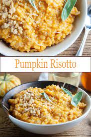 Creamy Pumpkin Risotto Recipe Pumpkin Recipes Dinner Pumpkin Risotto Pumpkin Risotto Recipes