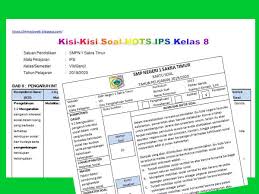Lengkap rpp 1 halaman berdasarkan pertemuan dan penilaian tingkat smp/mts mapel ips kelas viii semester genap kurikulum 2013 revisi 2021. Membuat Soal Hots Ips Kelas 8 Materi Bab Ii