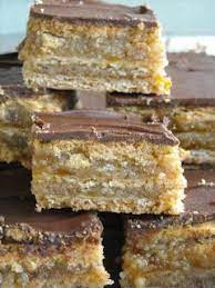 Vintage Recipe Project Zserbo Szelet A Hungarian Dessert Flour On My Face Desserts Croatian Recipes Hungarian Recipes