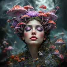 Walking Mushroom Artwork by m0nsterb0y.ricky_art