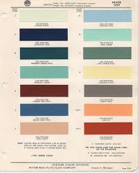 1957 buick green color chart google search buick green