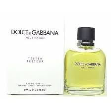 Tester Dolce Gabbana Pour Homme 125 Ml Perfume Masculino Caixa Branca Shopee Brasil
