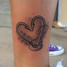 25 Cool Fish Hook Tattoo Ideas Hooking Yourself With Ink Worth Designs Hook Tattoos Fishing Hook Tattoo Fingerprint Tattoos