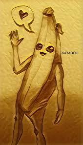 Golden Peely For Fortnite Scary Drawings Art Drawings