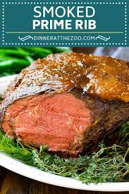 Peppercorn crusted standing rib roast with roasted. Smoked Prime Rib Dinner At The Zoo