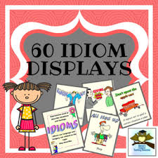 Idiom Anchor Chart 60 Idiom Displays