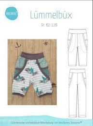 Nun kann es auch schon losgehen mit deiner eigenen kinderkleidung! Hose Lummelbux Gr 62 128