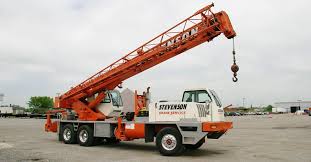 hydraulic truck cranes for rent and sale in chicago