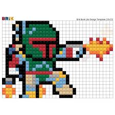 Featuring a massive pixel art gallery, forum, mockups, games, links, icons, downloads and sprites. Star Wars Boba Fett Pixel Art Brik