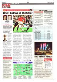 Manchester united vs newcastle united tournament: Ole Internasional Final Piala Fa Newcastle Vs Manchester United Air Mata Wembley