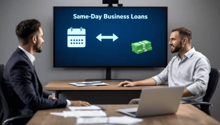 Same Day Business Loans How They Work and Who Qualifies - business funding illustration