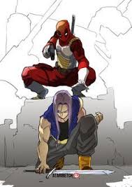 Crossover Deadpool Vs Trunks By Ataribetch Dragonball Dragonballz Dragonballsuper Dbz Deadpool Marvel Dragon Ball Art Trunks Dbz Dragon Ball Super Manga