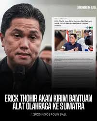 Pak 😅😅😅 Mana kepikiran korban olahraga , Mikir makan aja susah belum  lagi mikir keluarganya dimana dan pusing tempat tinggalnya kemana karna  rusak Bahkan kalau disuruh milih alat olahraga tercanggih termahal didunia