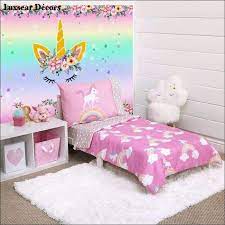Unicorn wall stickers easily cover the look and feel of your favorite place for kitchen, kids room, dining room and living room with a flat, smooth, clean surface. Customized Unicorn Birthday Party Photography Backdrops Unicorn Room Decor Unicorn Bedroom Decor Unicorn Bedroom
