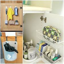under bathroom sink organizer storage