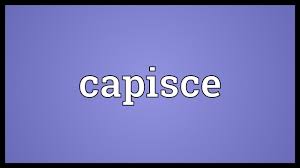 It comes from the italian capisci. Capisce Meaning Youtube