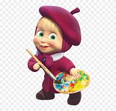 If you like, you can download pictures in icon format or directly in png image format. Free Icons Png Masha E O Urso Pintando Transparent Png 550x736 3974233 Pngfind