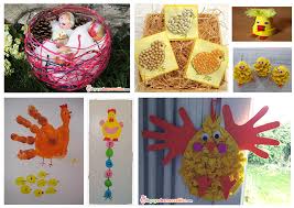 Poule de pâques avec une queue de plumes dans son nid. 40 Activites Manuelles A Faire Avec Les Enfants Pour Attendre Paques Le Pays Des Merveilles