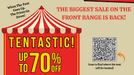 Front Range Annual Tent Sale