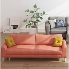 Sneaky single sofa beds can unfold from a single chair or pop out of an ottoman, while double and queen sofa beds fold out or open from your stylish fabric or leather lounge providing ultimate comfort for overnight guests. Artesian 3 Seater Fold Out Sofa Bed Sofa Bed Design Sofa Sofa Bed Orange