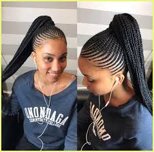 It is always a gorgeous sight when a woman walks into the room with braided hair. Great Braided Hairstyles For Black Women Human Hair Exim