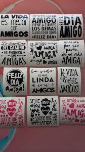 Es cierto que cuando una amistad se acaba significa que nunca había existido. Aloha Frases En Vinilo De Corte Para El Dia Del Amigo Facebook