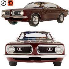 Shop millions of cars from over 21,000 dealers and find the perfect car. 1968 Plymouth Barracuda Maroon Car 3d Model Download 3d Model 1968 Plymouth Barracuda Maroon Car 114993 3dbaza Com