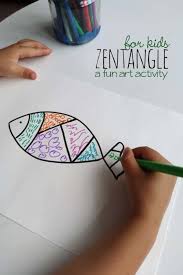 Apr 08, 2021 · here are loads of zentangle animals for you to gaze upon, draw inspiration from, and then of course be inspired enough to make your own. Easy Zentangle Drawing Inspired Art Activity For Kids Hoawg