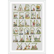 With these websites, you can generate cross stitch letters easily in few simple steps. Alphabet Cross Stitch Designs For Children Cottage Needlecrafts