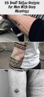 Small Tattoo Designs For Men With Deep Meanings Tattooideenkreuz Tattooideenan Deep Small Tattoo Designs For Men Small Tattoos Tattoo Designs Men