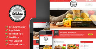 Delicieux v1.0 – Creative Restaurant WordPress Theme