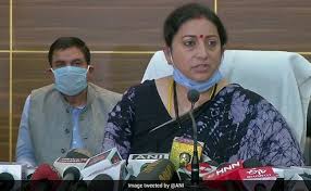 She also alleged congress' 'hatred and prejudice' towards gujarat and its people was not new referring to rahul's remarks on the statue of unity. Union Minister Smriti Irani Tests Positive For Coronavirus