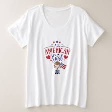 Maybe you would like to learn more about one of these? All American Girl Plus Size T Shirt Independence Day 4th Of July American Holiday Usa Patriot Plus Size T Shirts All American Girl T Shirt