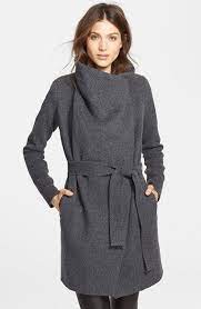 Vince Leather Trim Asymmetric Car Coat Nordstrom Clothes Fashion Car Coat